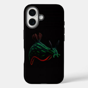 Zwarte 4 Luxe iPhone 16 Case-Mate, Neon Zee Slak Hoesje