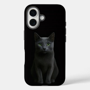 Zwarte 4 Luxe iPhone 16 Case-Mate, Russische Blauw Hoesje