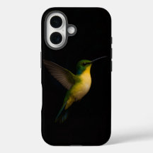 Zwarte 4 Luxe iPhone 16 Case-Mate, vliegende vogel