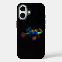 Zwarte 4 Luxe iPhone 16 Mate, Draak Mandarin