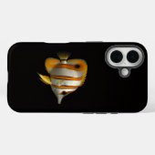 Zwarte 4 Luxe iPhone 16 Mate, Koraalvlinder Case-Mate iPhone Case (Achterkant (horizontaal))
