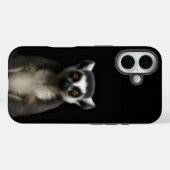 Zwarte 4 Luxe iPhone 16 Mate, Zachte Lemur Case-Mate iPhone Case (Achterkant (horizontaal))