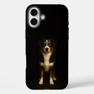 Zwarte 4 Luxe iPhone 16 Plus, Australische Herderh Plus Hoesje