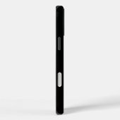 Zwarte 4 Luxe iPhone 16 Plus, Blauwe Lintaal Case-Mate iPhone Case (Achterkant / Rechts)