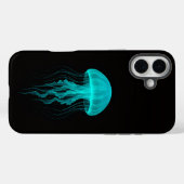 Zwarte 4 Luxe iPhone 16 Plus, Groene kwal Case-Mate iPhone Case (Achterkant (horizontaal))