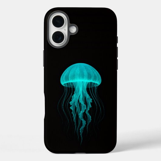 Zwarte 4 Luxe iPhone 16 Plus, Groene kwal Case-Mate iPhone Case (Achterkant)