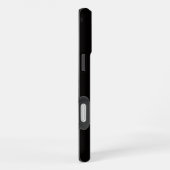 Zwarte 4 Luxe iPhone 16 Plus Mate, Blauwe Kwallen Hoesje (Rechterkant)
