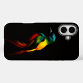 Zwarte 4 Luxe iPhone 16 Plus Mate, Regenboogvogel Case-Mate iPhone Case (Achterkant (horizontaal))