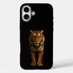 Zwarte 4 Luxe iPhone 16 Plus, Noble Tiger Plus Hoesje