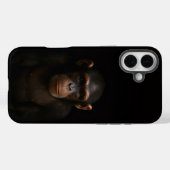 Zwarte 4 Luxe iPhone 16 Plus, Serene Chimpansee Case-Mate iPhone Case (Achterkant (horizontaal))