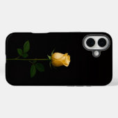 Zwarte 4 Luxe iPhone 16 Plus, Zonovergoten Gele Ro Case-Mate iPhone Case (Achterkant (horizontaal))