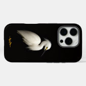 Zwarte 4 Luxe iPhone 16 Pro, Grote Zilverreiger Case-Mate iPhone Case (Achterkant (horizontaal))