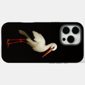 Zwarte 4 Luxe iPhone 16 Pro Max, Eerlijke Ooievaar Case-Mate iPhone Case (Achterkant (horizontaal))