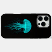 Zwarte 4 Luxe iPhone 16 Pro Max, Groene kwal Case-Mate iPhone Case (Achterkant (horizontaal))