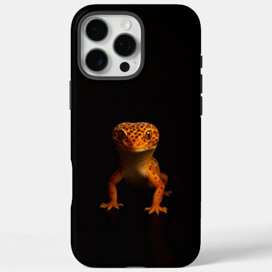 Zwarte 4 Luxe iPhone 16 Pro Max, Luipaardgekko Case-Mate iPhone Case (Achterkant)