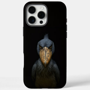 Zwarte 4 Luxe iPhone 16 Pro Max, Schoenbekooievaar Max Hoesje