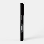 Zwarte 4 Luxe iPhone 16 Pro, Neon Blauwe Kwallen Hoesje (Rechterkant)