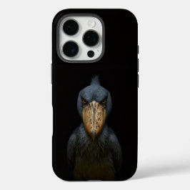 Zwarte 4 Luxe iPhone 16 Pro, Schoenbekooievaar Pro Hoesje