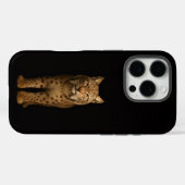 Zwarte 4 Luxe iPhone 16 Pro, Stille Lynx Case-Mate iPhone Case (Achterkant (horizontaal))