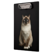 Zwarte 4 Luxe Klembord, Birmese Kat Klembord (Links)