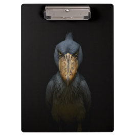 Zwarte 4 Luxe Klembord, Exotische Schoffelbird Klembord