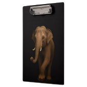 Zwarte 4 Luxe Klembord, Indische Olifant Klembord (Links)