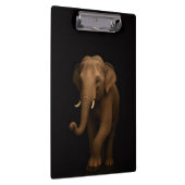 Zwarte 4 Luxe Klembord, Indische Olifant Klembord (Rechts)