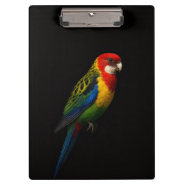 Zwarte 4 Luxe Klembord, Oostelijke Rosella Papegaa Klembord