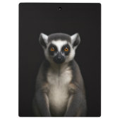 Zwarte 4 Luxe Klembord, Zachte Lemur Klembord (Achterkant)