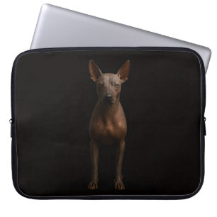 Zwarte 4 Luxe Laptophoes, Argentijnse Pila Hond Laptop Sleeve