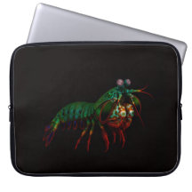 Zwarte 4 Luxe Laptophoes, Mantisgarnaal