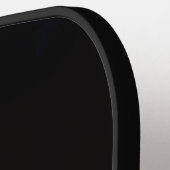 Zwarte 4 Luxe Pickleball Paddle, Black Mamba Slang Paddle (Links Detail)