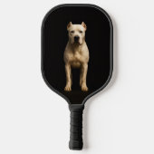 Zwarte 4 Luxe Pickleball Paddle, Bold Argentino Paddle (Achterkant)