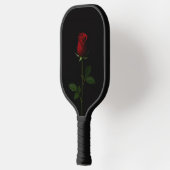 Zwarte 4 Luxe Pickleball Paddle, Fluwelen Rode Roo Paddle (Links)