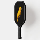 Zwarte 4 Luxe Pickleball Paddle, Gouden Parkiet Paddle (Links)