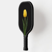Zwarte 4 Luxe Pickleball Paddle, Gouden Tulp Paddle (Links)