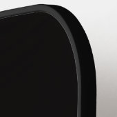 Zwarte 4 Luxe Pickleball Paddle, Luipaardgekko Paddle (Links Detail)