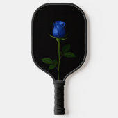 Zwarte 4 Luxe Pickleball Paddle, Midnight Blue Ros Paddle (Voorkant)