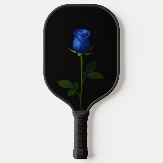 Zwarte 4 Luxe Pickleball Paddle, Midnight Blue Ros Paddle (Achterkant)