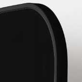 Zwarte 4 Luxe Pickleball Paddle, Midnight Blue Ros Paddle (Links Detail)