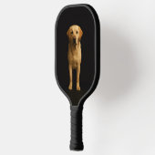 Zwarte 4 Luxe Pickleball Paddle Minimalistische La (Links)