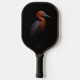 Zwarte 4 Luxe Pickleball Paddle, Reddish Egret Paddle