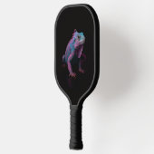 Zwarte 4 Luxe Pickleball Paddle, Roze Leguaan Paddle (Links)
