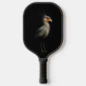 Zwarte 4 Luxe Pickleball Paddle, Secretarybird Paddle (Voorkant)