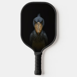 Zwarte 4 Luxe Pickleball Paddle, Shoebill Vogel Paddle