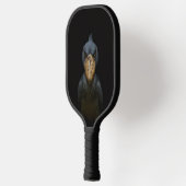 Zwarte 4 Luxe Pickleball Paddle, Shoebill Vogel Paddle (Links)