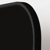 Zwarte 4 Luxe Pickleball Paddle, Sneeuwreiger Paddle (Links Detail)