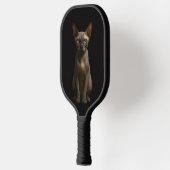 Zwarte 4 Luxe Pickleball-paddle, Sphynx-kat Pickleball Paddle (Links)