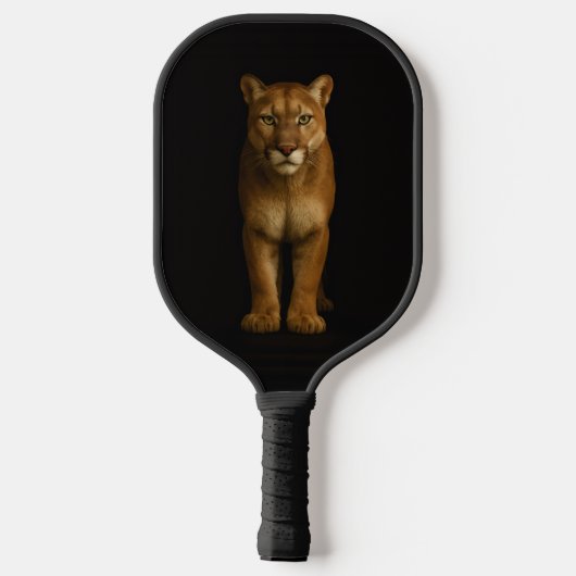 Zwarte 4 Luxe Pickleball Paddle, Stille Prime Puma Paddle (Achterkant)