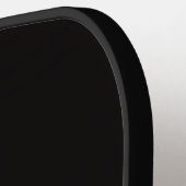 Zwarte 4 Luxe Pickleball Paddle, Stille Prime Puma Paddle (Links Detail)